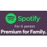 Spotify Premium Family (1 Year Credit)
