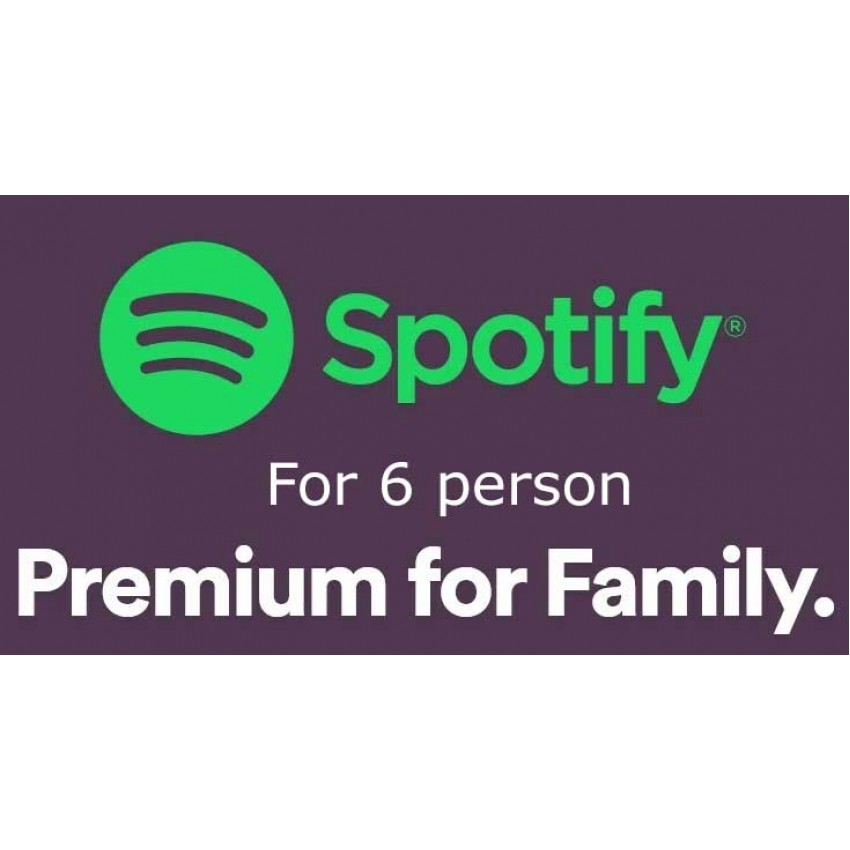 Spotify Premium Family (1 Year Credit)