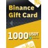 Binance 1.000 USDT Gift Card