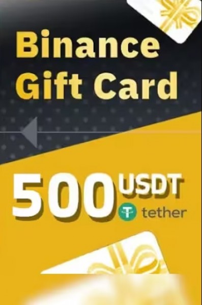 Binance 500  USDT Gift Card