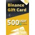 Binance 500  USDT Gift Card