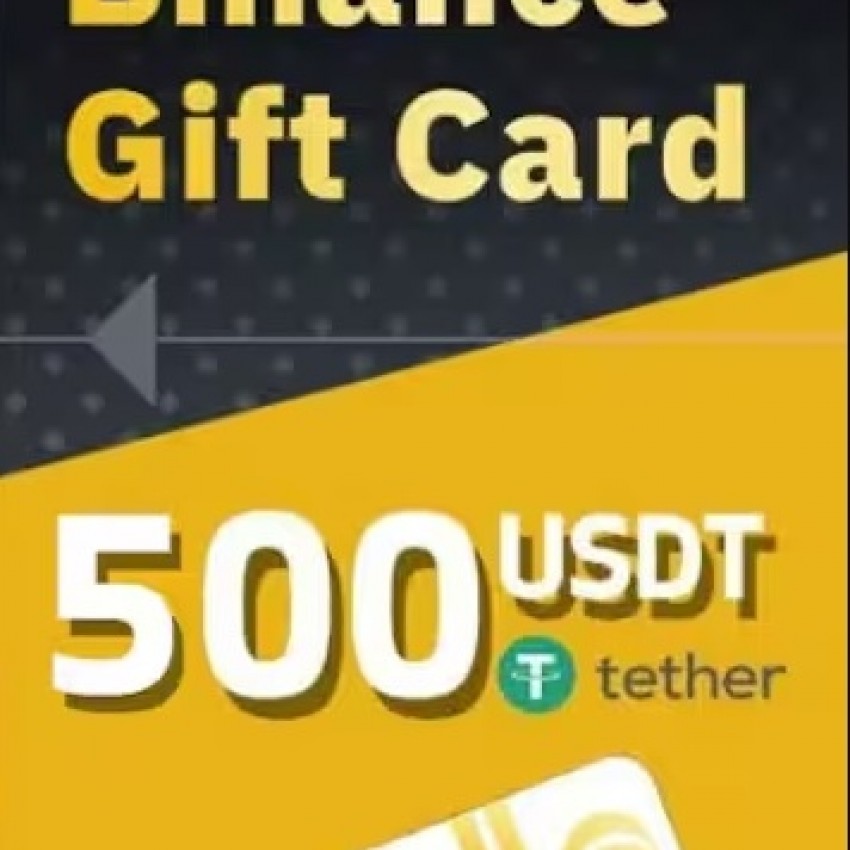 Binance 500  USDT Gift Card