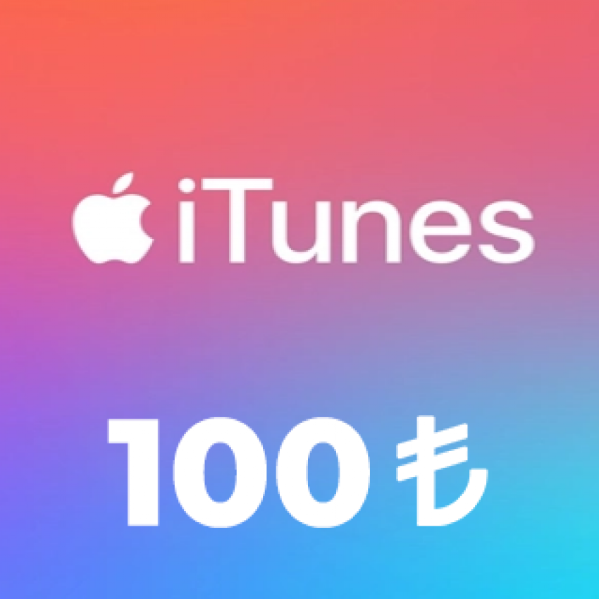 Apple iTunes Gift Card 100 TL iTunes TURKEY