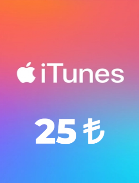 Apple iTunes Gift Card 25 TL iTunes TURKEY