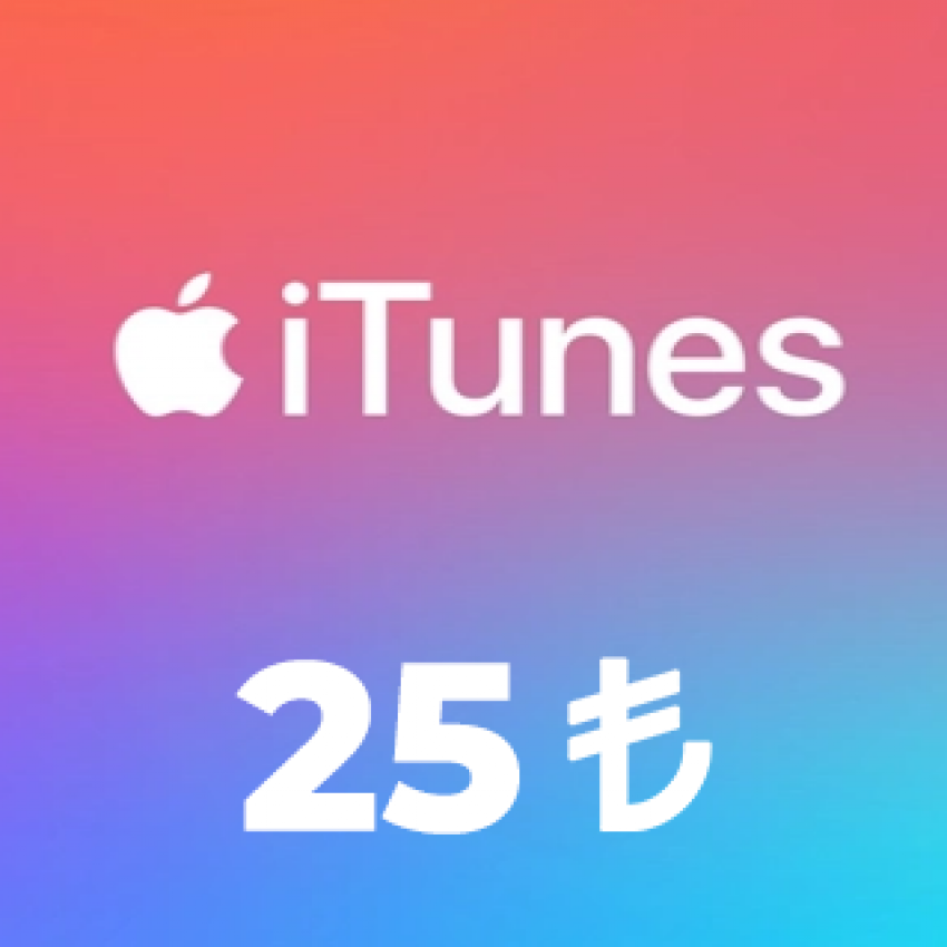 Apple iTunes Gift Card 25 TL iTunes TURKEY