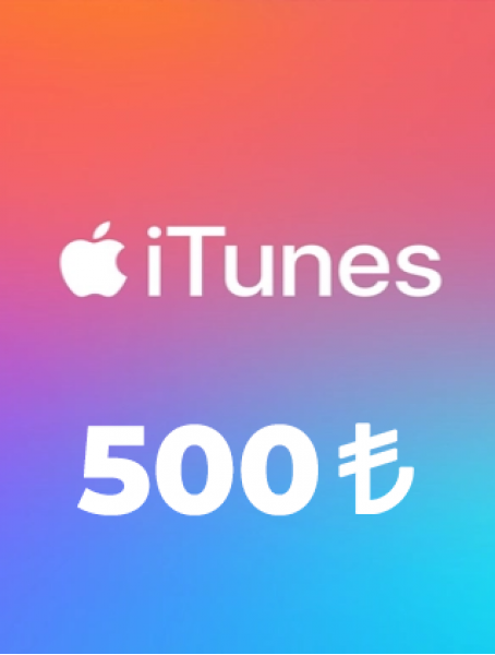 Apple iTunes Gift Card 500 TL iTunes TURKEY