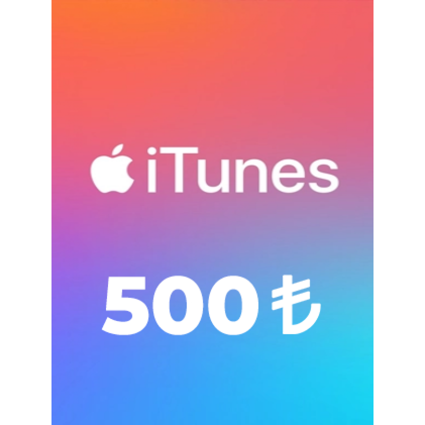 Apple itunes gift card 500 tl itunes turkey