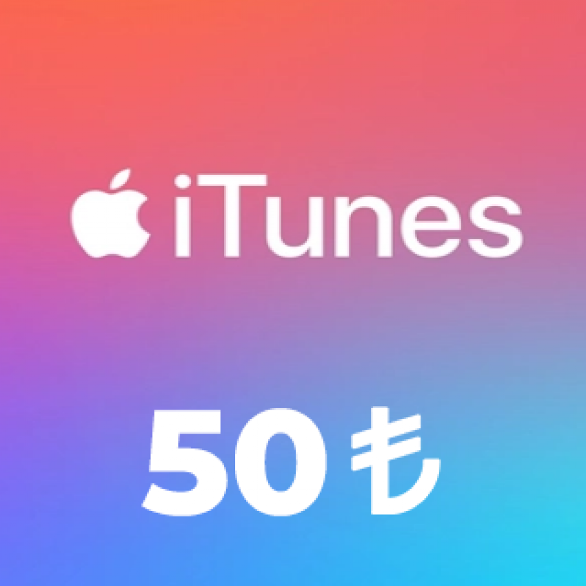 Apple iTunes Gift Card 50 TL iTunes TURKEY