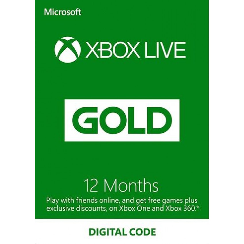 Xbox Live Gold 12 months Subscription TURKEY