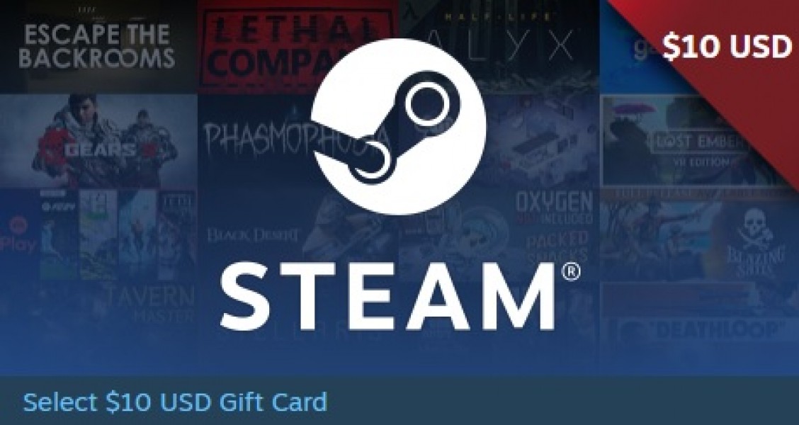 Steam 10 $ (MENA)