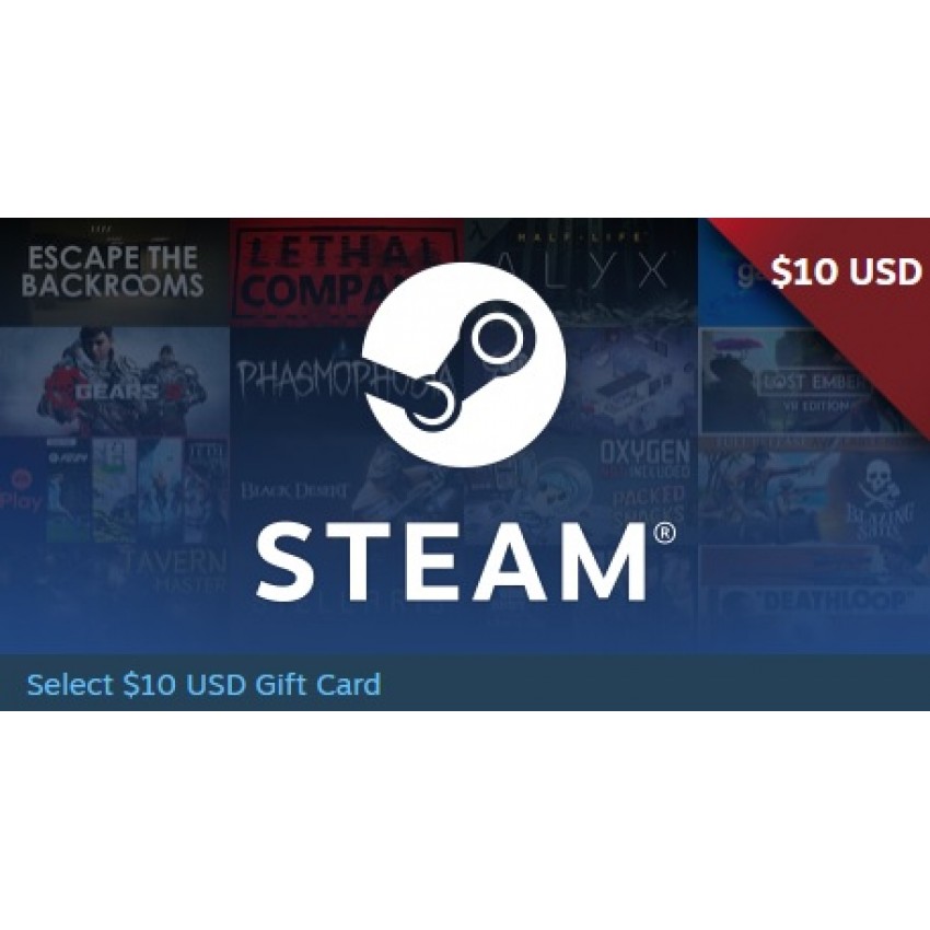 Steam 10 $ (MENA)
