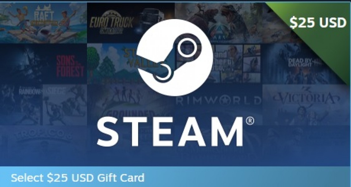 Steam 25 $ (MENA)