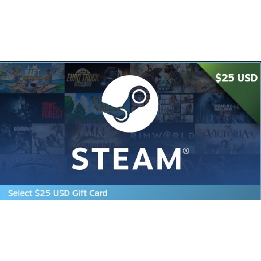 Steam 25 $ (MENA)