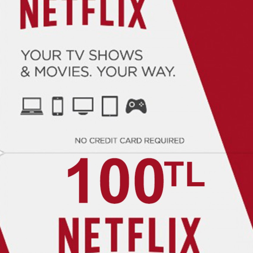 Подарочная карта netflix